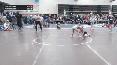 50 lbs Rr Rnd 1 - Zeke Fellona, Revival X vs Parker Sauer, All I See Is Gold Academy - K3