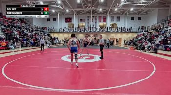 175 lbs Finals (8 Team) - Chris Miller, Salesianum vs Ben Lee, Sussex Central H S