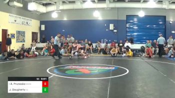 120 lbs Consi Of 16 #2 - Aiden Prunoske, Marauder Wrestling vs James Dougherty, Cape Coral