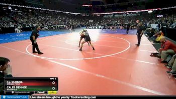 D1-152 lbs Semifinal - Caleb Dennee, Marshfield vs T.J. Schierl, Stevens Point