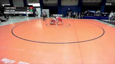 184 lbs Cons. Round 3 - Ajay Locke, Ohio Northern vs Gary Steele, Otterbein University