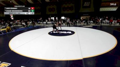 165 lbs Cons. Round 2 - Chase Brandebura, St. Vincent College vs Jake Starkey, Mount Union