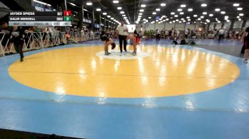 154 lbs Rr Rnd 2 - Mikey Scott, Mat Warriors PWC - MS vs Wesley Dotson, Donahue Wrestling Academy - MS
