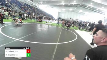 54 lbs Final - Declan Espinosa, Rough House WC vs Nicholas Delgadillo, Total Kaos