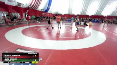 96-96 lbs Round 3 - Gage Boelke, Waska/BBE vs Monte Jannette, WCAABE Knights