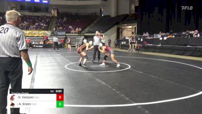 116 lbs Quarterfinal - Genesis Vazquez, Washington State (W) vs Alexandria Green, Texas State (W)