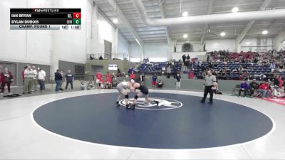 138 lbs Champ. Round 1 - Ian Bryan, Delta vs Dylan Dubois, Lehi