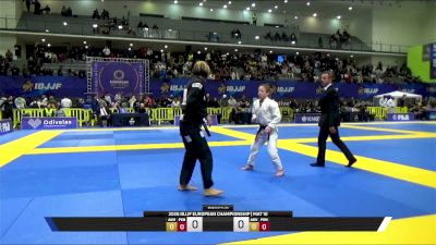 Serena Gabrielli vs Yuka Nakayama 2026 European Jiu-Jitsu IBJJF Championship