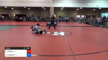 106 lbs Quarterfinal - Caleb Wright, Ironclad Wrestling Club vs Jack Anderson, Tennessee