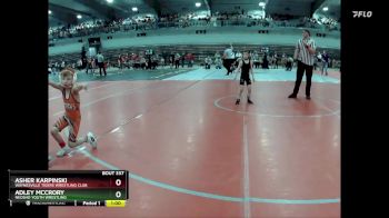 50B Semifinal - Adley McCrory, Neosho Youth Wrestling vs Asher Karpinski, Waynesville Tigers Wrestling Club