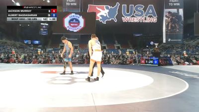 165 lbs Champ. Rd Of 32 - Jackson Murray, Iowa vs Albert Bagdasarian, California