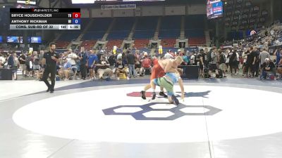 165 lbs Cons. Sub-rd Of 32 - Bryce Householder, Tennessee vs Anthony Rickman, Wisconsin