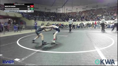 61 lbs Round Of 32 - Moxyn Wade, Shelton Wrestling Academy vs Teagan Eichhorn, Vinita Kids Wrestling
