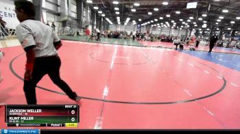 130 lbs Rd# 9- 2:15pm Saturday Final Pool - Klint Miller, PA Blue vs Jackson Weller, Scorpions