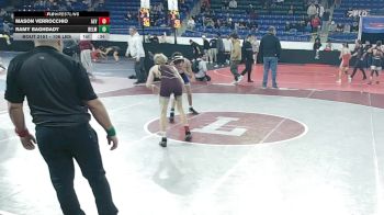 106 lbs Quarterfinal - Mason Verrocchio, Alvirne vs Ramy Baghdady, Belmont