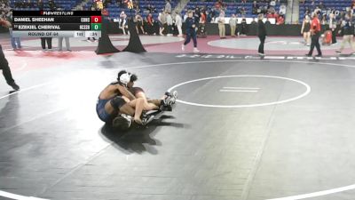 150 lbs Round Of 64 - Daniel Sheehan, Concord vs Ezekiel Cherival, Hampden Charter High