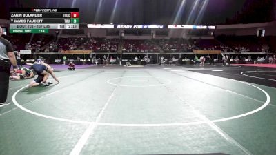 157 lbs Consi Of 16 #1 - Zakin Bolander, Treasure Valley vs James Faucett, Thomas More