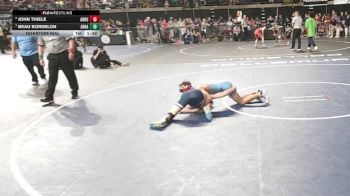 D 2 113 lbs Quarterfinal - Beau Bordelon, Archbishop Hannan vs John Thiele, Archbishop Rummel