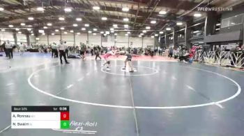 120 lbs Consi Of 8 #1 - Alleynah Ronnau, WY vs Norah Swaim, RI