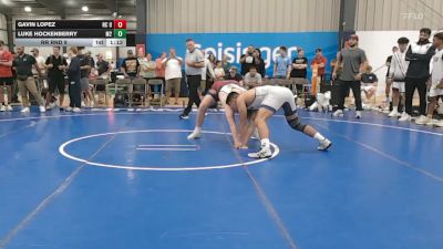 Rr Rnd 9 - Gavin Lopez, NC United - BHS vs Luke Hockenberry, M2 Training Center - BHS