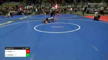 65 lbs Prelims - Avery Taylor, Brushy WC vs Arianna Antillon, Black Fox