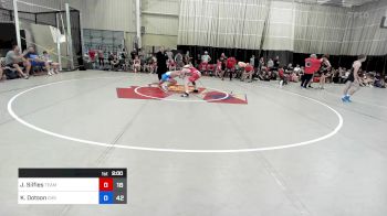 120 lbs Rr Rnd 1 - Jack Silfies, Team Alien 2 vs Kameron Dotson, Carolina Hammer Squad