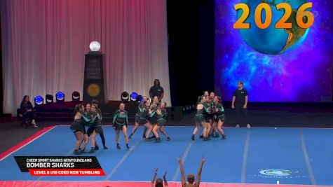 Cheer Sport Sharks Newfoundland - Bomber Sharks [2026 L6 U18 Coed Non Tumbling Finals] 2026 The Cheerleading Worlds