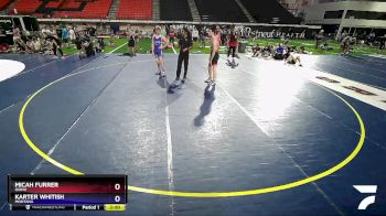 150 lbs Quarterfinal - Micah Furrer, Idaho vs Karter Whitish, Montana