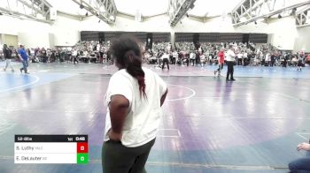 52-B lbs Quarterfinal - Sebastian Luthy, Yale St vs Easton DeLauter, Barn Brothers