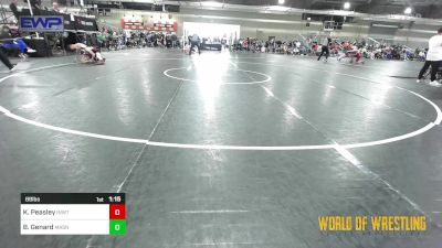 89 lbs Round Of 16 - Karver Peasley, Inland Northwest Wrestling Training Center vs Brady Genard, Mat Assassins