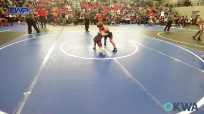 76 lbs Round Of 16 - Westin Wadsworth, Morris Wrestling Association vs Logan Cosby, Skiatook Youth Wrestling