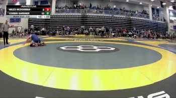 175 lbs Quarterfinal - Corbin Gardner, Eastside vs Miles McDorman, Allen East