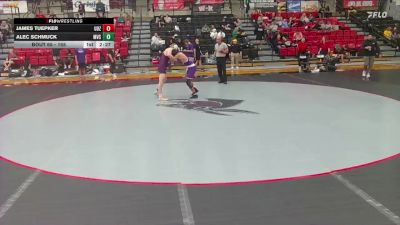 165 lbs Champ. Round 2 - Alec Schmuck, Missouri Valley vs James Tuepker, Ozarks