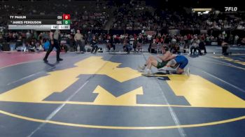 6A 175 lbs Champ. Round 1 - James Ferguson, Eagle vs Ty Paulin, Coeur D Alene