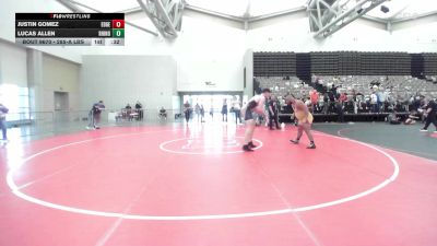 285-A lbs 3rd Place - Justin Gomez, Edge Wrestling vs Lucas Allen, Rhino Wrestling