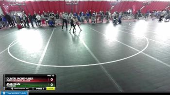 86 lbs Cons. Round 3 - Oliver Jachthuber, Princeton Wrestling Club vs Jase Klug, Wisconsin