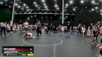 48 lbs Semis (4 Team) - Trey Sanders, Mat Assassins Black vs Angelo Sanchez, Team Gotcha