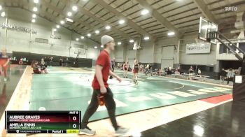 130 lbs Round 1 - Aubree Graves, Bonners Ferry Wrestling Club vs Amelia Ennis, Bombers Wrestling Club