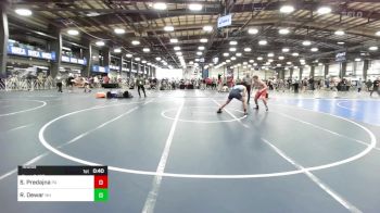 160 lbs Consi Of 16 #2 - Stephen Predajna, PA vs Rhys Dewar, NH