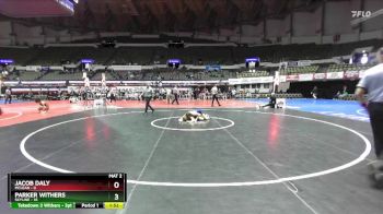126 lbs Semis & Wb (16 Team) - Jacob Daly, Mclean vs Parker Withers, Skyline
