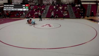 152 lbs Cons. Sub-semis - Dylan Keeler, No Nonsense Wrestling vs Jullian Juarez, Pursuit Wrestling