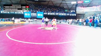 Boys 3A 138 lbs Cons. Round 4 - Donovan Bowles, North Thurston vs Eddie Cormier-Higgins, Enumclaw