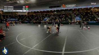 126 lbs Cons. Round 1 - Cole Connell, Iowa City, City High vs Koye Gericke, Waukee