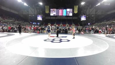 110 lbs Champ. Rd Of 128 - Gia Gabel, CO vs Kennedy Sohne, KY