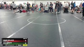 100 lbs Round 5 (8 Team) - Max Berman, PA Alliance vs Chase Williams, Kraken