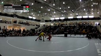 126 lbs 2nd Wrestleback (16 Team) - Ben Tomasello, St Pius X School vs Josh Lower, Perry