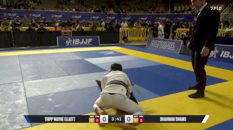 Shahnam Shams vs Tripp Wayne Elliott 2026 Pan Kids Jiu-Jitsu IBJJF Championship