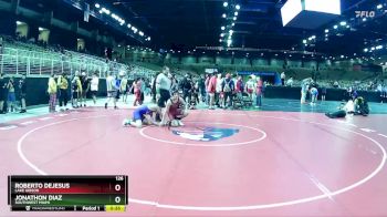 126 lbs Cons. Round 2 - Roberto DeJesus, Lake Gibson vs Jonathon Diaz, Southwest Miami