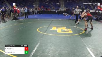 160 lbs Consolation - Kevin Frost, Wellesley vs Hunter Hudzik, Hollis Brookline