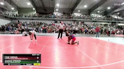 110 lbs Cons. Round 2 - I`Zae Vargas, Clinton Youth Wrestling Club-AAA vs Damian Stinson, Victory Wrestling-AAA